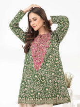 Cambric Kurti-Embroidered (Pret)